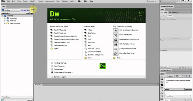 Web Design Software Html Editor Adobe Dreamweaver Cs5.5